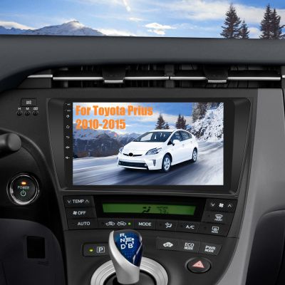 5G WiFi 2+32G Android 13 Car Stereo for Toyota Prius 2010-2015, 9 Inch IPS HD Touch Screen Car Radio Wireless CarPlay Android Auto, Bluetooth, GPS Navigation, Mirror Link, SWC, Backup Camera