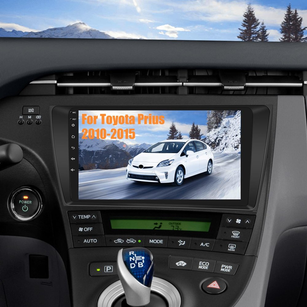 5G WiFi 2+32G Android 13 Car Stereo for Toyota Prius 2010-2015, 9 Inch IPS HD Touch Screen Car Radio Wireless CarPlay Android Auto, Bluetooth, GPS Navigation, Mirror Link, SWC, Backup Camera