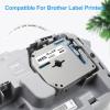 Absonic 10-Pack MK231 Label Tape White Compatible for Brother M-K231 M-K231S M231 MK-231 12mm 0.47" P Touch Tape M 12mm 1/2" White for PT-65 PT-M95 PT-45M PTM95 PT-80 PT-90 Label Maker view 3