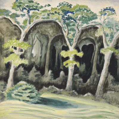 Charles Ephraim Burchfield : In the Deep Woods : Archival Quality Art Print
