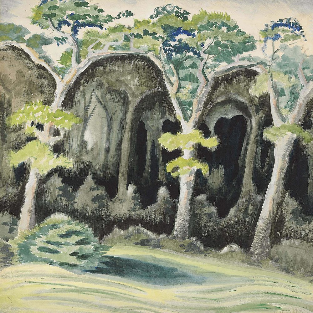 Charles Ephraim Burchfield : In the Deep Woods : Archival Quality Art Print