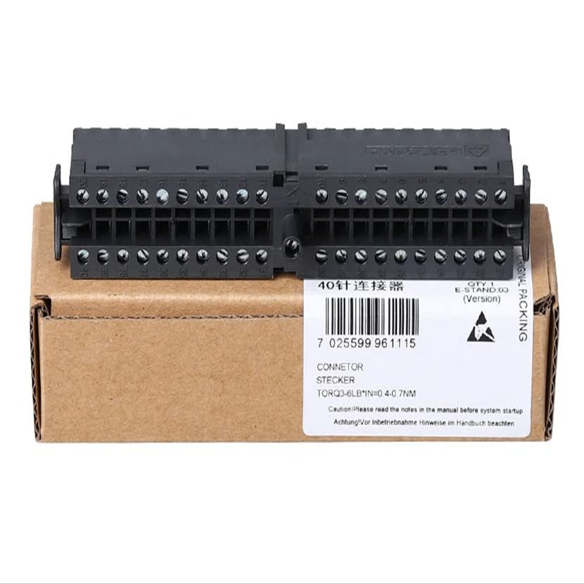 6ES7 392-1AM00-0AA0 6ES7392-1AM00-0AA0 Compatible S7-300 40-pin PLC Front Connector (Black)