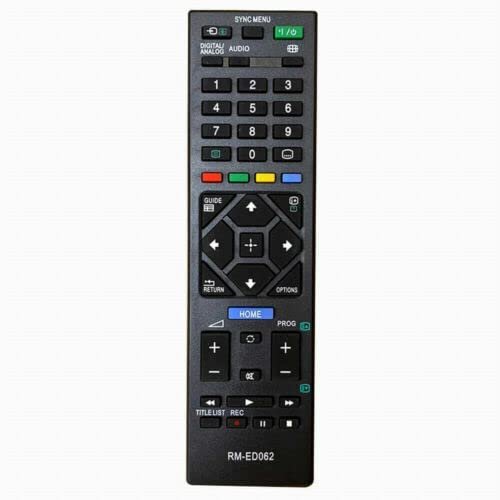 Replacement Remote Control Replace for TV/Audio/Projector for Sony LCD TV KDL-40R470B KDL-40R473B KDL-40R475B