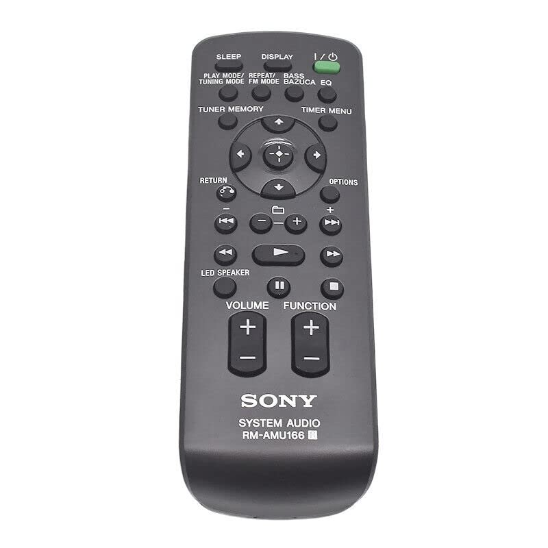 Replacement Remote Control Replace for TV/Audio/Projector for Sony Personal Audio System RDH-GTK37iP GTK-X1BT RDH-GTK17iP