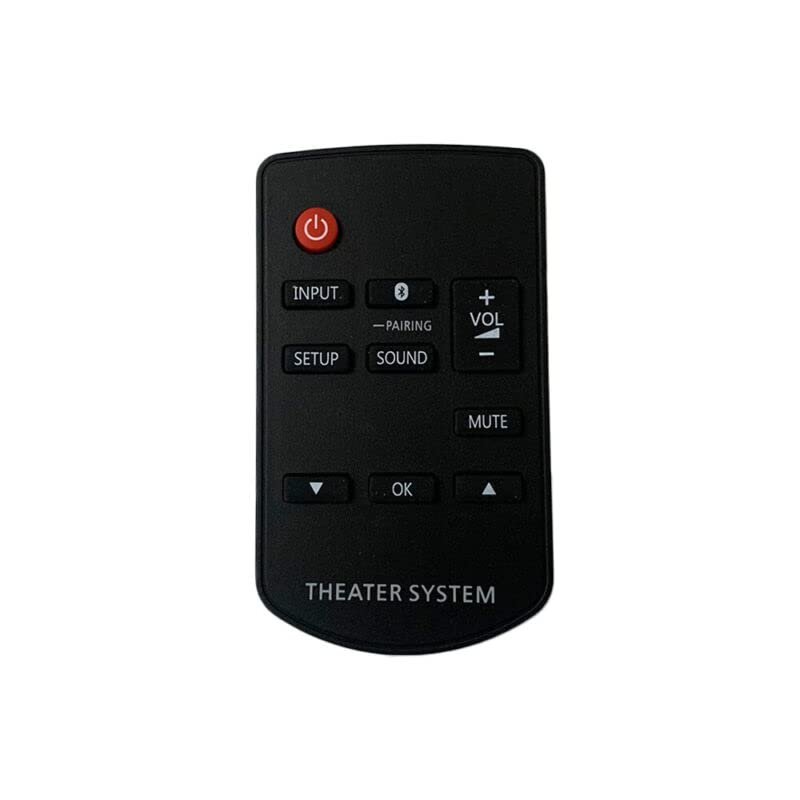Replacement Remote Control Replace for TV/Audio/Projector for Panasonic SC-HTE80 SC-ALL30 SC-ALL70T SC-HTB880 Soundbar Audio System