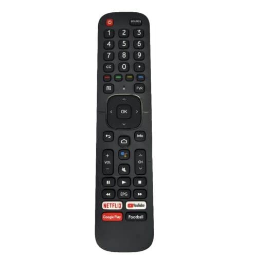 Replacement Remote Control Replace for TV/Audio/Projector for Hisense 32H5500G 32H5510G 43H5500G Android TV for