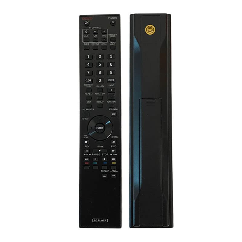 Replacement Remote Control Replace for TV/Audio/Projector VXX3351 for Pioneer BDP-103 BDP-62FD BDP-80FD Blu-ray DVD Player