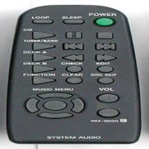 Replacement Remote Control Replace for TV/Audio/Projector for Sony Combo Amplifier LBT-D390 LBT-D790 LBT-G5500 LBT-N455