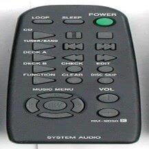 Replacement Remote Control Replace for TV/Audio/Projector for Sony Combo Amplifier LBT-D390 LBT-D790 LBT-G5500 LBT-N455