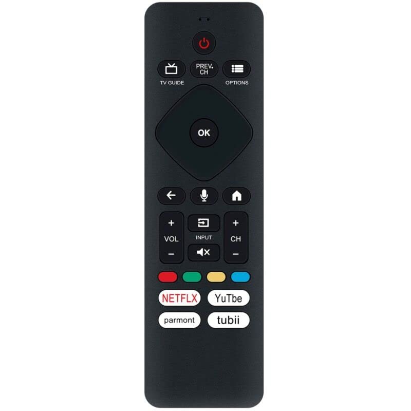 Replacement Remote Control Replace for TV/Audio/Projector URMT26CND001 Voice for Android TV 43PFL5766/F7 50PFL5766