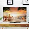 AMAPARK TV Dust Cover, Cover 65 Inch Beach Suitable for Sets of Most Models TV Style-508 view 1