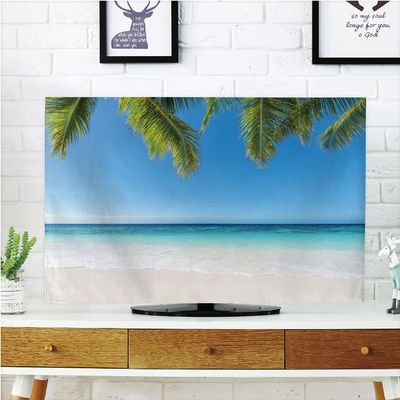 AMAPARK Indoor TV Dust Cover, Cover 47 Inch Beach Quality Waterproof Polyester Protect Your TV Style-431