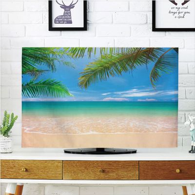 AMAPARK Indoor TV Dust Cover, Cover 47 Inch Beach Quality Waterproof Polyester Protect Your TV Style-359