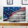 AMAPARK TV Dust Cover,Cover Type 65 Inch American Flag Polyester Microfiber Cloth Easy to Cover Your TV Style-89 view 1