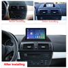 2K 8+128GB 9.5" Android 11 Car Stereo for BMW X3 E83 2004 2005 2006 2007 2008 2009 2011 2012 Upgrade Radio, GPS Navi, Carplay & Android Auto, Voice Control,BT 5.1,SWC view 2