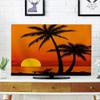 AMAPARK TV Dust Cover, Cover 47 Inch Beach Suitable for Sets of Most Models TV Style-520 view 1