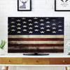 AMAPARK Indoor TV Dust Cover, Cover 32 Inch American Flag Quality Waterproof Polyester Protect Your TV Style-259 view 1