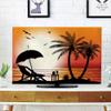 AMAPARK TV Dust Cover, Cover 47 Inch Beach Suitable for Sets of Most Models TV Style-568 view 1