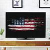 AMAPARK TV Dust Cover,Cover Type 60 Inch American Flag Polyester Microfiber Cloth Easy to Cover Your TV Style-273 view 1