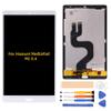 A-MIND for Huawei MediaPad M5 8.4 inch Screen Replacement LCD Display Touch Digitizer SHT-AL09 SHT-W09 Full Assembly with Repair Tool Kits(White) view 1
