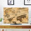 AMAPARK Indoor TV Dust Cover, Cover 55 Inch Old World Map Quality Waterproof Polyester Protect Your TV Style-1295 view 1