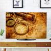 AMAPARK TV Dust Cover,Cover Type 47 Inch Old World Map Polyester Microfiber Cloth Easy to Cover Your TV Style-1445 view 1