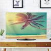 AMAPARK TV Dust Cover,Cover Type 55 Inch Beach Polyester Microfiber Cloth Easy to Cover Your TV Style-465 view 1