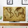 AMAPARK TV Dust Cover,Cover Type 47 Inch Old World Map Polyester Microfiber Cloth Easy to Cover Your TV Style-1341 view 1