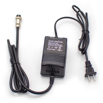 iDili 110V Mixer Power Supply, Dual 18V Universal Transformer 18W 350mA, Three-Pin Connector Compatible with F4 F7 CT Series Mixers