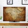 AMAPARK TV Dust Cover,Cover Type 47 Inch Old World Map Polyester Microfiber Cloth Easy to Cover Your TV Style-1357 view 1
