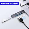3-Pot USB Hub and USB C Headphone Adapter view 3