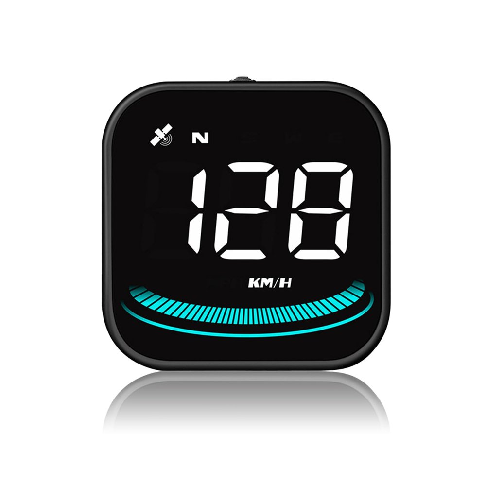 Riloer Car Head-Up Display Car Outdoor Off-Road GPS Speed Guide HD Digital GPS Speedometer HUD Head-Up Display GPS Universal Multifunction Speedometer Velocimeter