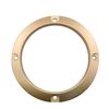 3inch Speaker Cover DGZZI 2PCS Golden Metal Mesh Grille Woofer Decorative Circle Protections with Screws, Tweeter Speaker Grill Guard Protector, Car Speaker Covers, 3inch view 3