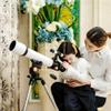 LUYILA Telescope,80mm Aperture 500mm AZ Mount Astronomical Refractor Telescope,with Adjustable Tripod & Finder Scope, Adults & Beginners Portable with Tripod view 4