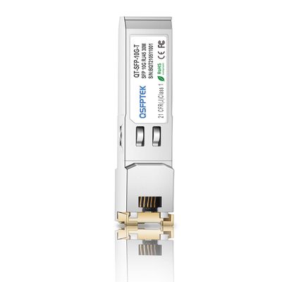 1Packs 10G SFP+ Copper RJ45 Module, 10GBASE-T Transceiver 10gbe Mini gbic for Arista SFP-10GE-T, up to 30m