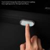 2 PCS Car Led Lights Interior,Ice Blue Ambient Lighting Car Interior,USB Rechargeable Car Interior Reading Light,Portable Led Lights for Car view 3