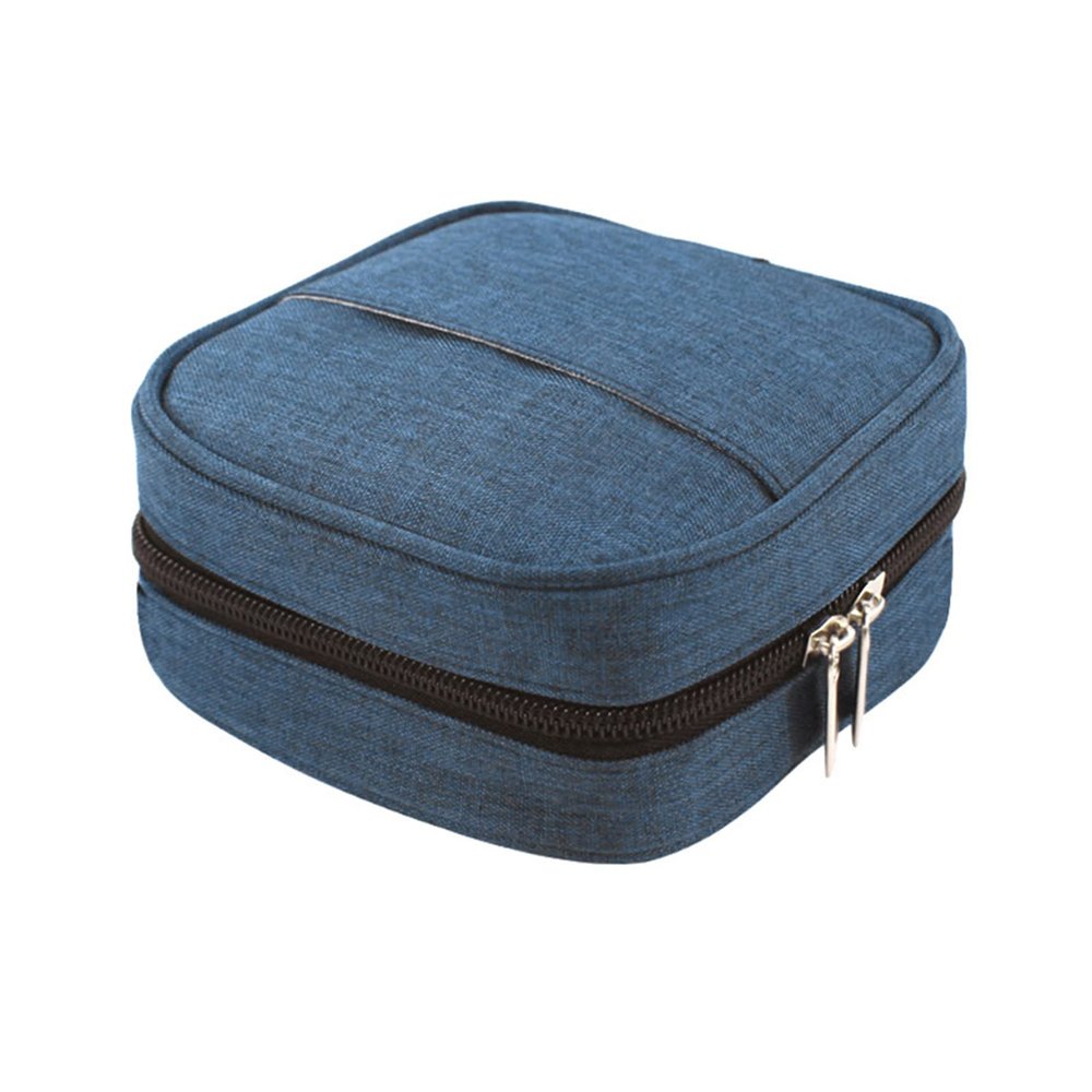 EDWOL Travel Case for Electronic Organizer Cable Bag Charger Case Portable Pouch Travel Storage for Laptop Accessories Waterproof Organizer Case Home Travel Pouch,Blue
