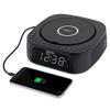 Jensen JCR-375 Stereo Digital Dual-Alarm Clock with Top-Loading CD Player, FM Tuner, USB Charging Port, and Battery Backup view 2