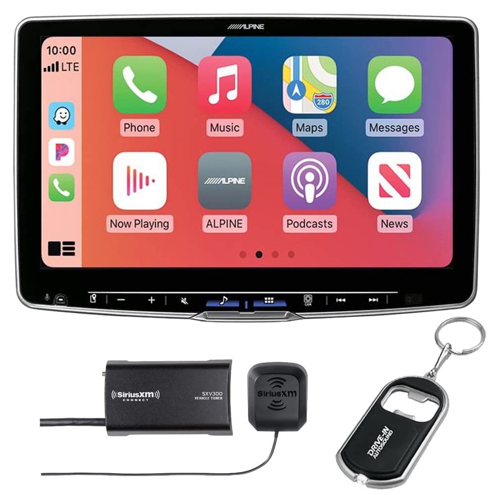 Alpine Halo11 ILX-F511 11" Touchscreen Digital Multimedia Receiver with SiriusXM Tuner