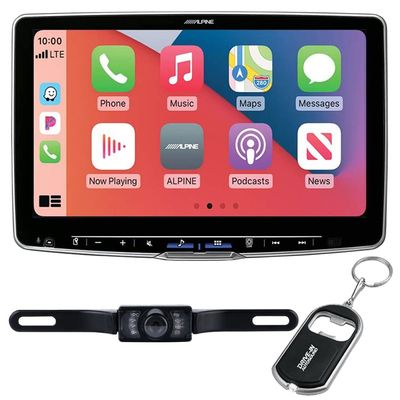 Alpine Halo11 ILX-F511 11" Touchscreen Digital Multimedia Receiver with License Plate Camera