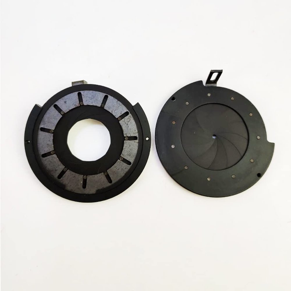 Adjustable Iris Diaphragm 2-29mm Aperture Mechanical Iris Camera Microscope Optical Module