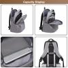 15.6 inch Laptop Backpack for Men, Oxford Cloth Casual Daypack Multipurpose Large Capacity Bookbag for Travel Hiking (Blue) view 4