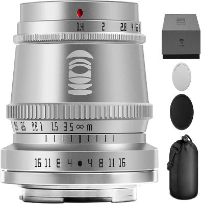 TTArtisan 35mm f1.4 APS-C Format Large Aperture Manual Lens Compatible with Fuji Fujifilm X-Mount X-A1 X-A10 X-A2 X-A3 X-A5 X-H1 X-T1 X-T10 X-T2 X-T20 X-T100 X-PRO1 X-PRO2