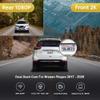 Fitcamx Front 2K+Rear 1080P Dash Cam Suitable for Nissan Rogue 2017 2018 2019 2020 S SL SV Hybrid Sport Utility 4D (8.1in), OEM Look, Dual HD Video WiFi, Loop Recording G-Sensor, Easy to Use 64GB Card view 3