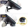 Fitcamx Front 2K+Rear 1080P Dash Cam Suitable for Nissan Rogue 2017 2018 2019 2020 S SL SV Hybrid Sport Utility 4D (8.1in), OEM Look, Dual HD Video WiFi, Loop Recording G-Sensor, Easy to Use 64GB Card view 4