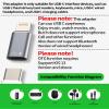 USB C Female to Lightning Male for iPhone OTG Adapter(2Pack) Apple Charger Data Sync Dongle Type-c Camera Card Reader Flash Drive Keyboard Mouse U Disk Converter for 14 13 11 12 Pro Max X Xs 8 7 Plus view 2