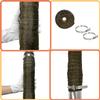 TAISOCA Stove Pipe Wrap Wood Stove Pipe Heat Wrap 16.4ft Fireproof Stove Pipe Wrap Tent Stove Pipe Fireproof Webbing Protector view 2