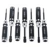 QUPA AM STORE 7PCS RC Hex Screw Driver Set Screwdriver for 1/10 SCX10 FPV Racing Drone Heli Airplanes Boat RC Cars view 2
