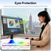 [2-Pack] 27 Inch Anti Blue Light Screen Protector Compatible With Lenovo Hp Dell Acer Asus Samsung etc Monitor 16:9 Aspect, Removable Anti Glare Filter Uv Blocker Shield Cover Eye Protection Film Laptop view 2