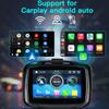 Portable Motorcycle Monitor Compatible with Wireless Apple Carplay and Android Auto 5'' IPS Waterproof IPx6 Dual Bluetooth Car Touch Screen Built-in Speaker for Motorbike Powered by 5V~50V view 2